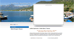Desktop Screenshot of ladikas-apartments.gr